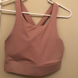 Fabletics pink workout set